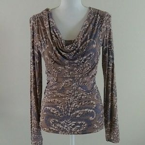 Cabi #187 Floral Lola Top Womens shirt size XS